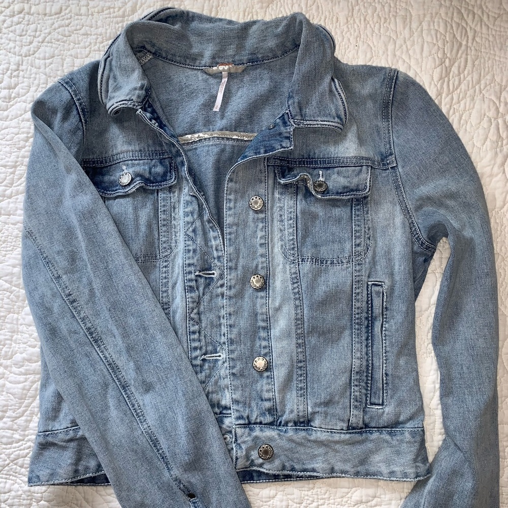 Free People Jean Jacket